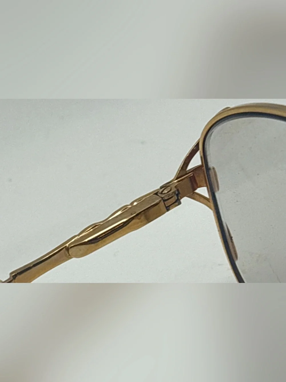 Elizabeth Arden EA-633-1 Brown Gold Oval Sunglasses Frames Only